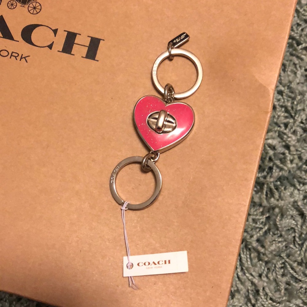 Coach keychain NWT